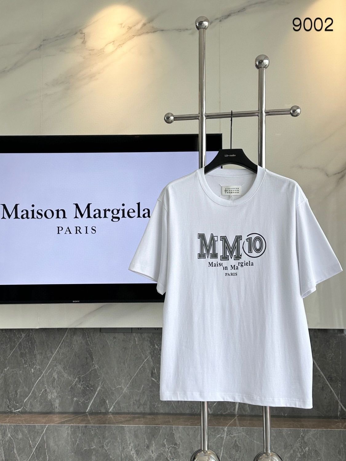 1:1 Best Quality Maison Margiela Number 10 Tee 2 Colors
