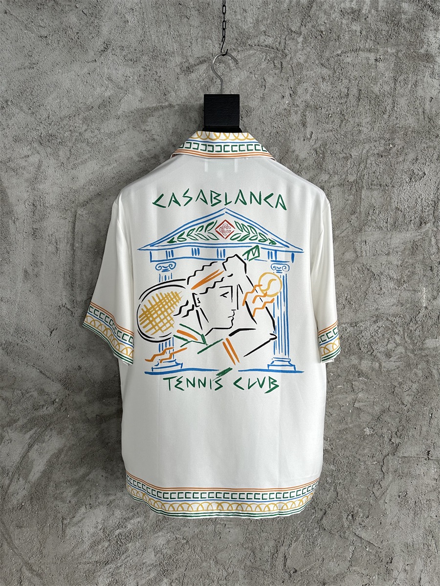 1:1 Best Quality Casablanca Tennis T-shirt