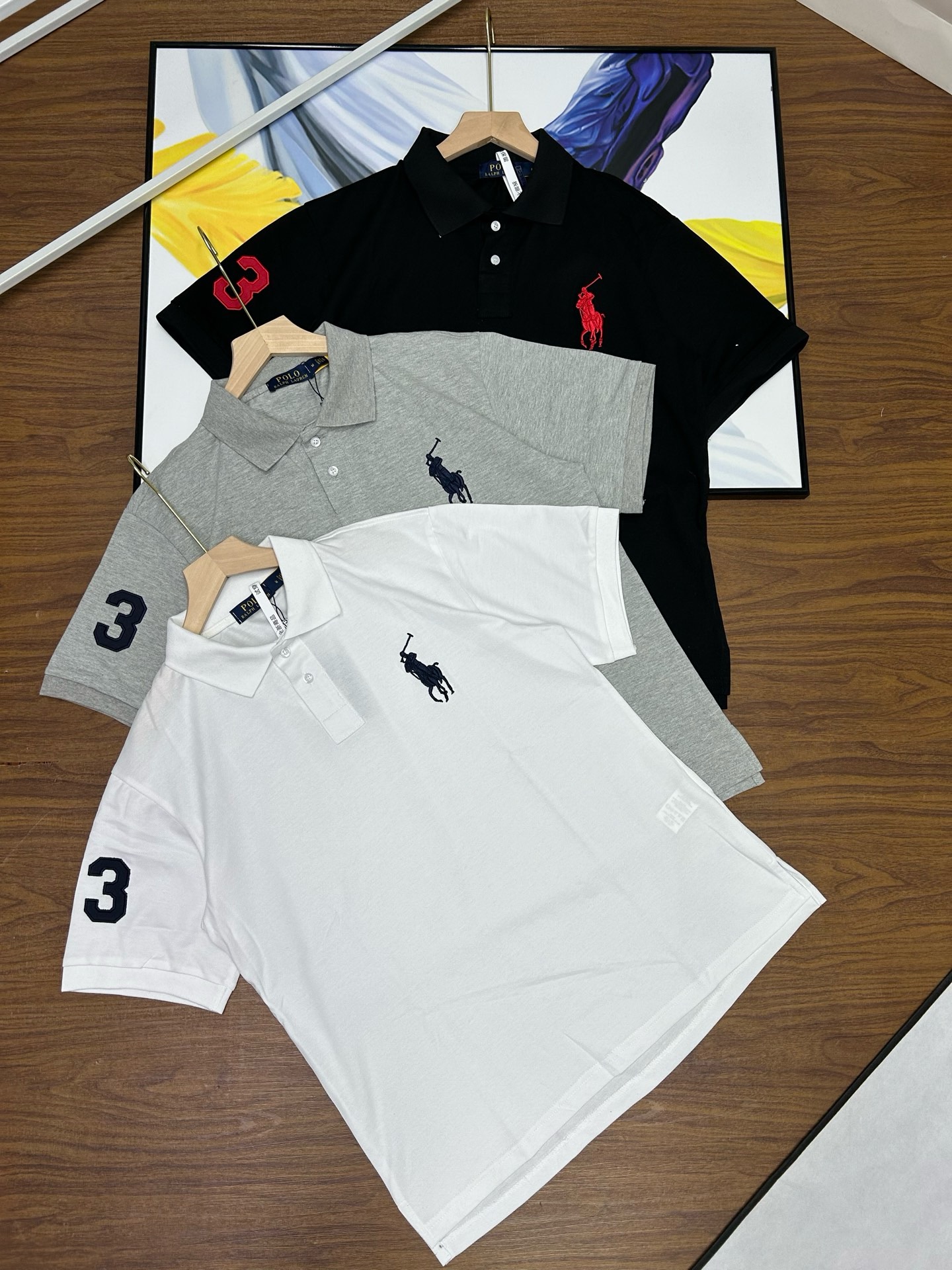 Ralph Lauren Logo Tee 3 color