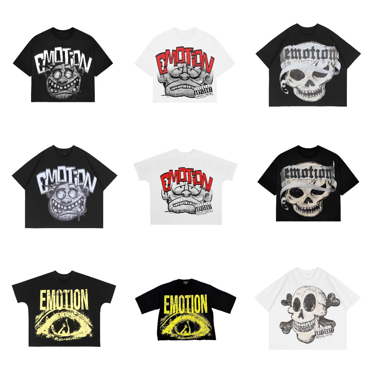 Mixed Emotion T-shirt Collection（No Tags）