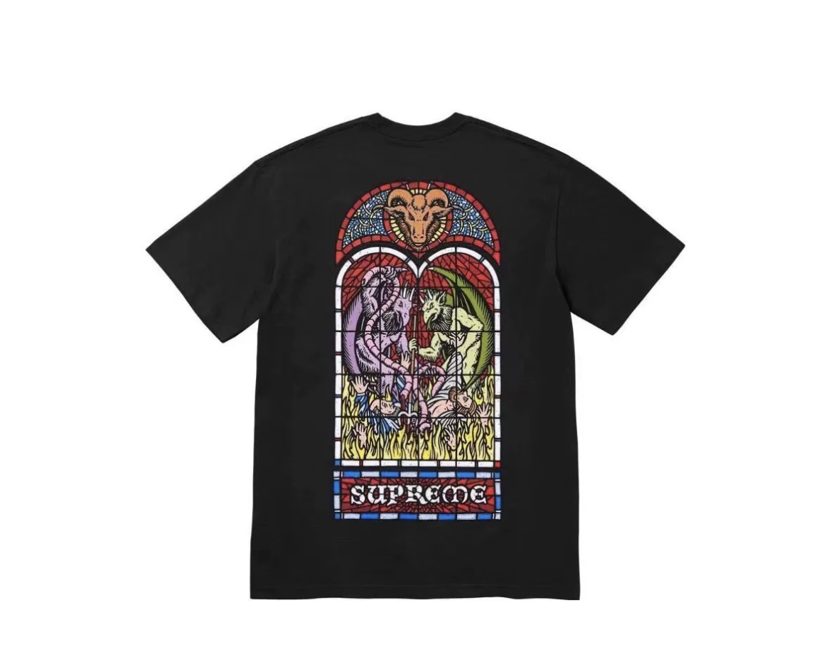 Supreme FW23 Worship Tee Black