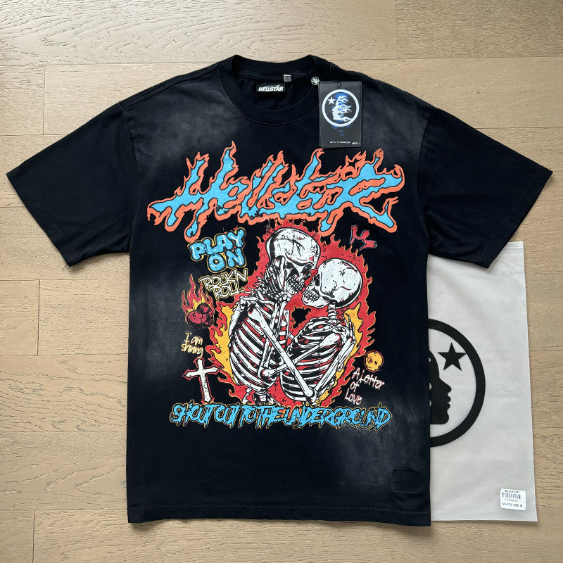 Hellstar Skull Lover Tee Black Color
