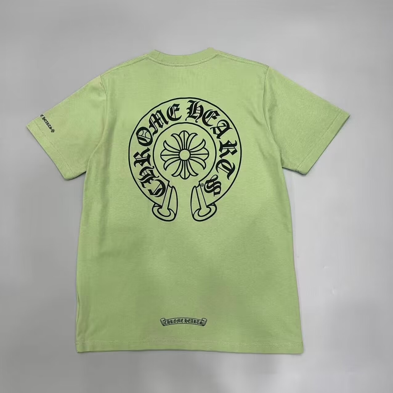 1:1 Best Quality Chrome Hearts Classic Logo Tee Olive