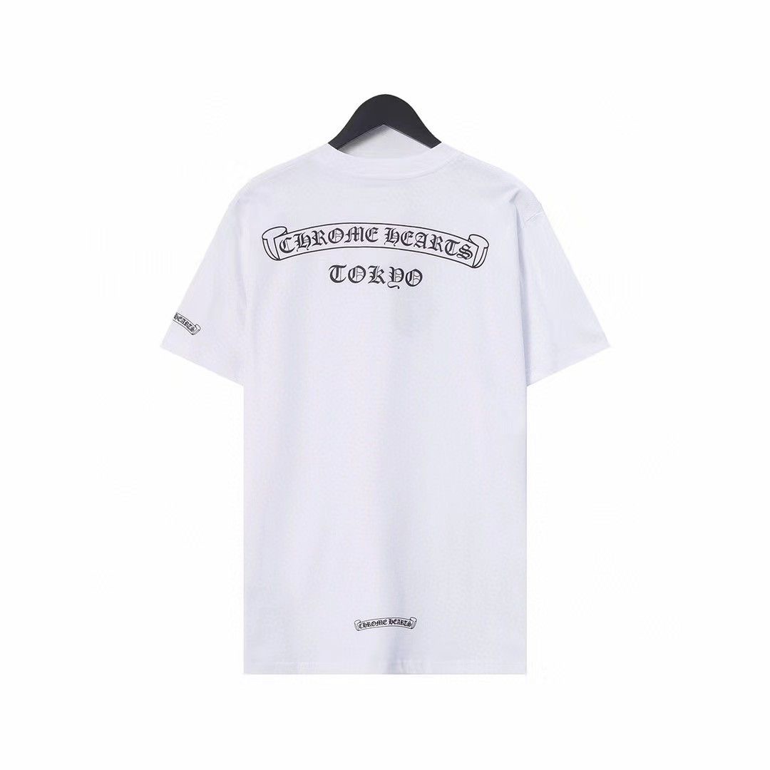 CH new style street cross letter pure cotton tees