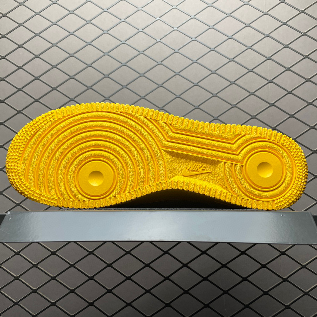 Off White & Air Force 1 Lemonade Shoes Yellow