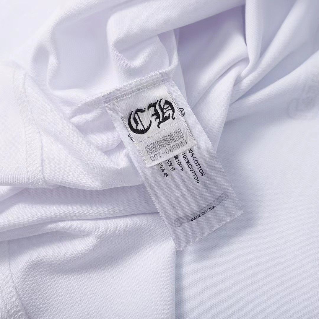 CH new style street cross letter pure cotton tees