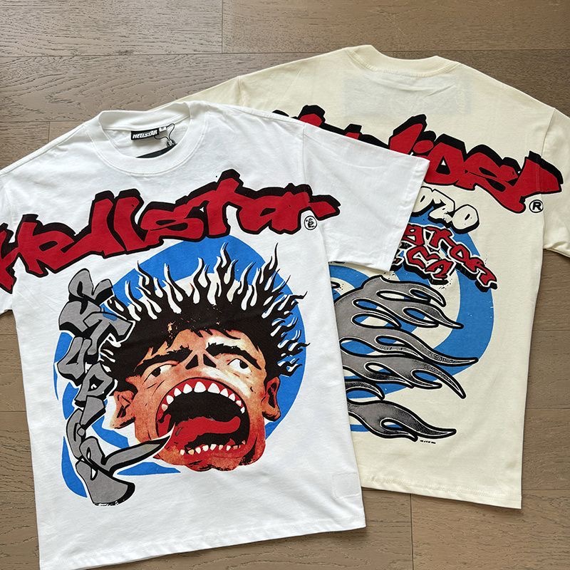 Hellstar Cartoon Print Tee 2 Colors