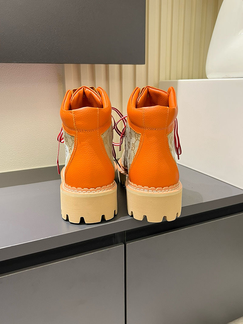 Gucci & the North Face Boost Orange Color