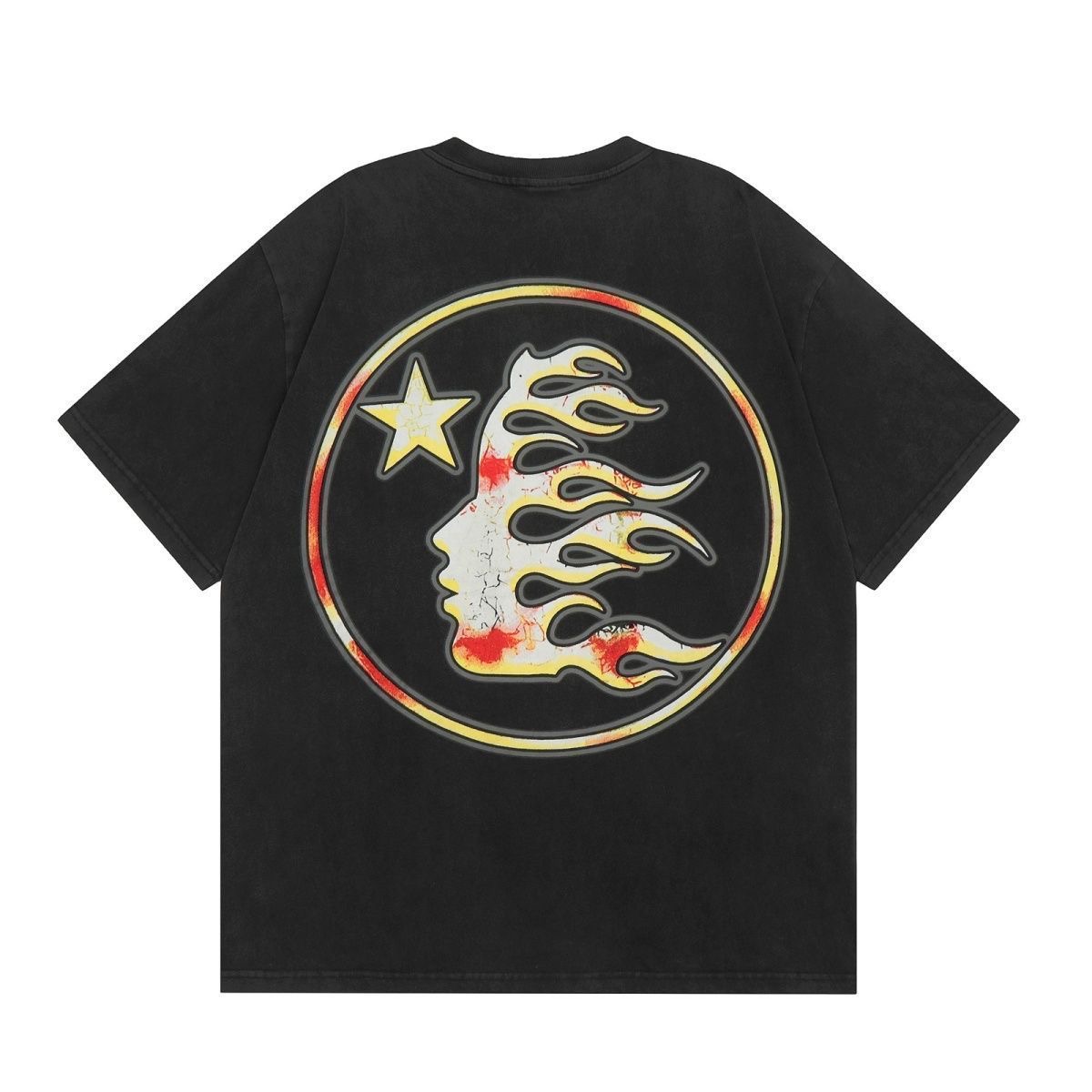 Hellstar Rodman Lip Print Tee Black