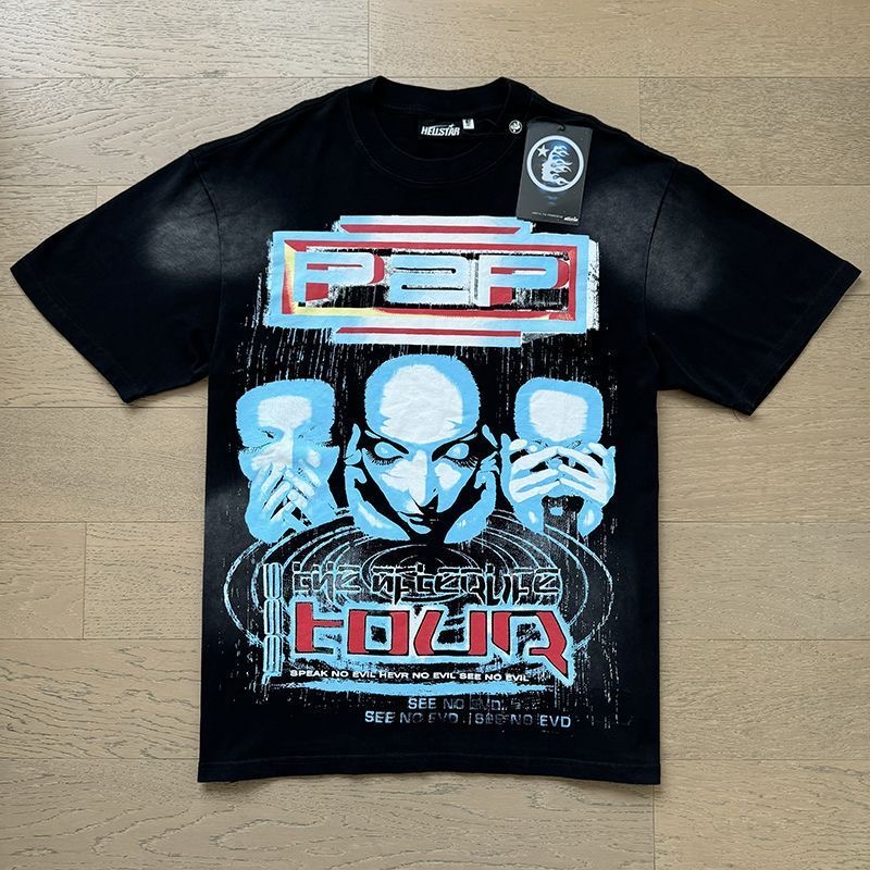 Hellstar Black Tee 2 Styles