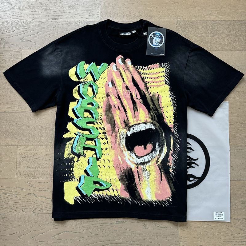 Hellstar Black Tee 2 Styles