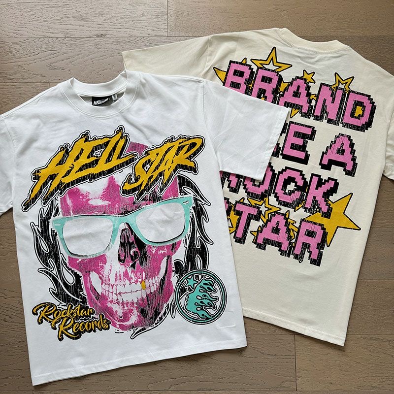 Hellstar Pink Skull Tee 2 Colors
