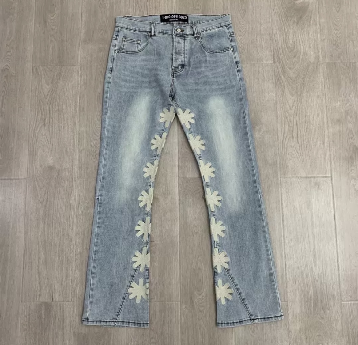LOST SHDW Flower Jeans 2 Colors