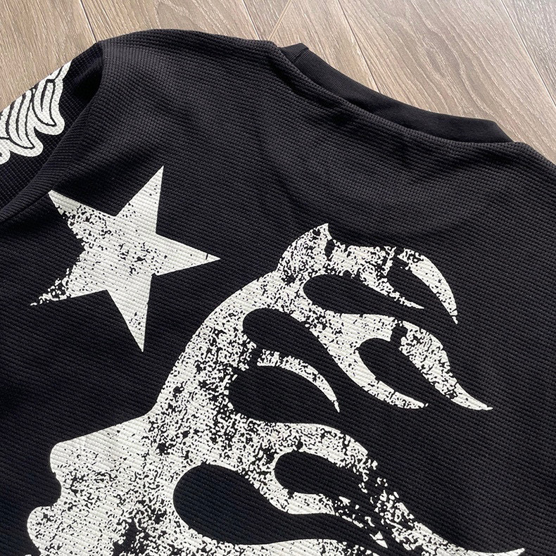 1:1 Best Quality Hellstar Crewneck Black Color