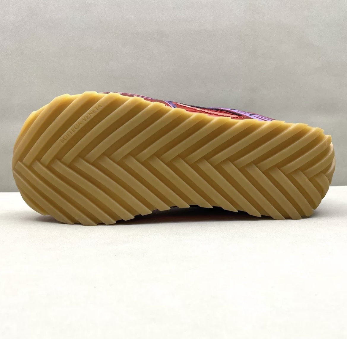 Bottega Veneta Orbit Runner Red Shoes