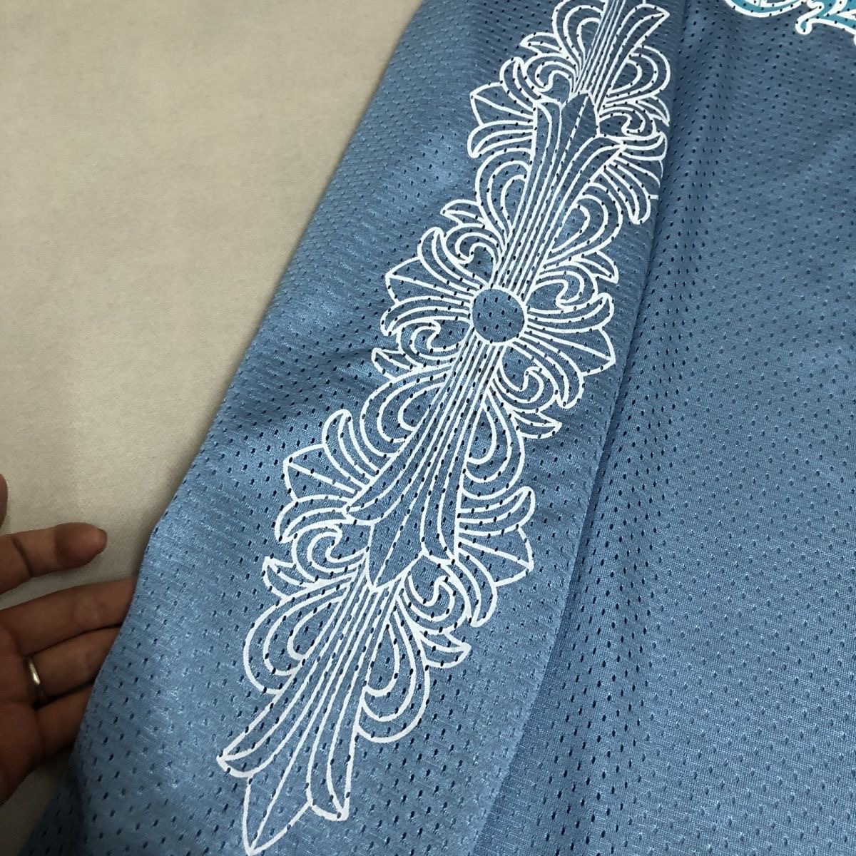 chrome hearts limited long sleeve ice hockey jersey