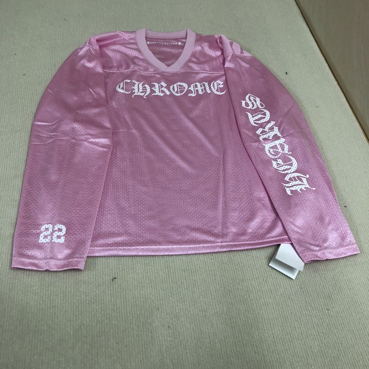 chrome hearts limited long sleeve ice hockey jersey