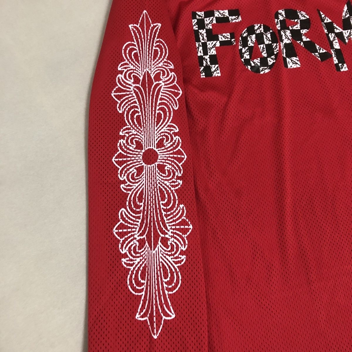 chrome hearts limited long sleeve ice hockey jersey