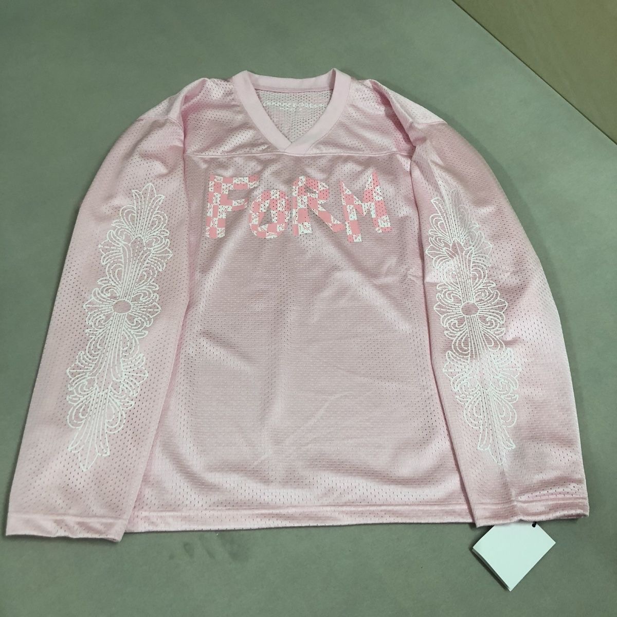 chrome hearts limited long sleeve ice hockey jersey