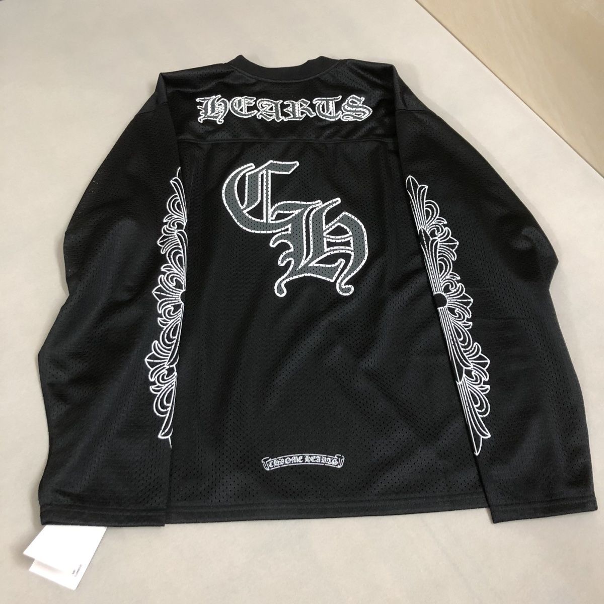 chrome hearts limited long sleeve ice hockey jersey