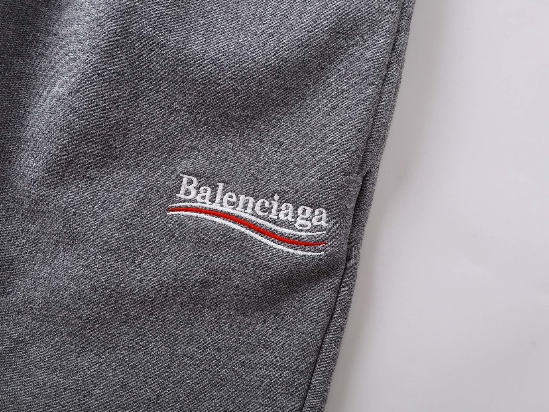 Balenciaga classic grey and light grey shorts