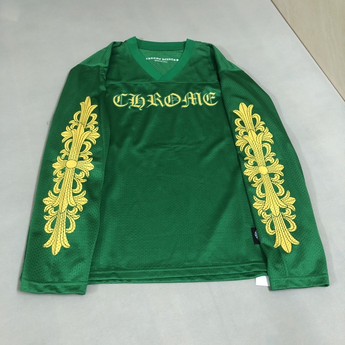 chrome hearts limited long sleeve ice hockey jersey
