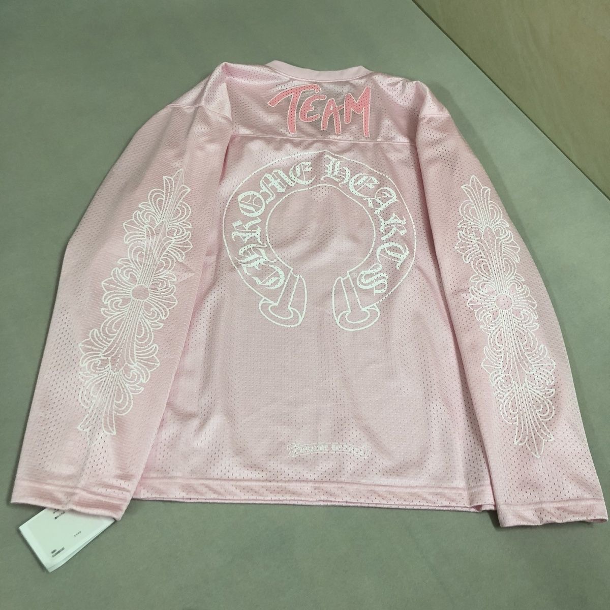 chrome hearts limited long sleeve ice hockey jersey