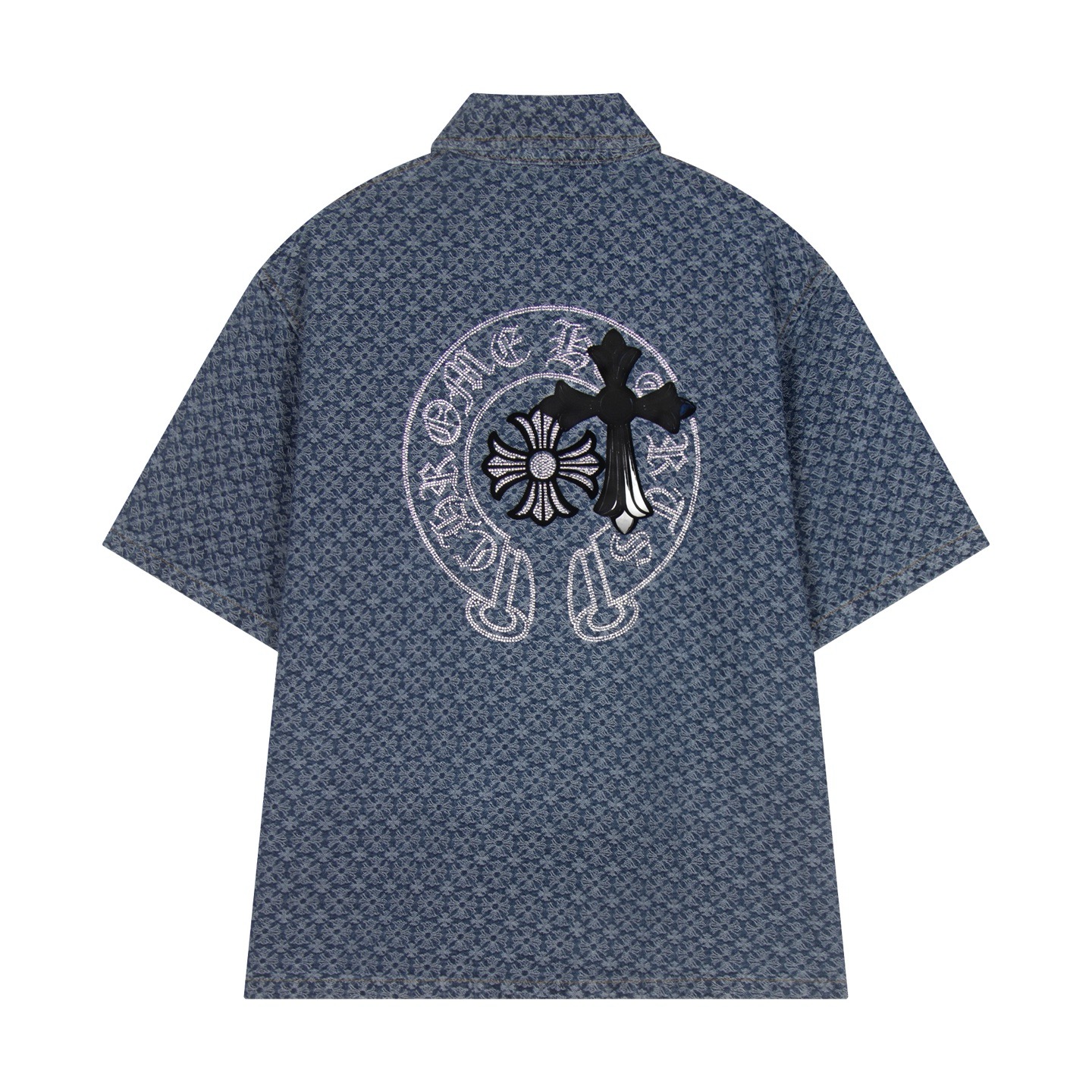 Chrome hearts 2025 jeans tee oversize