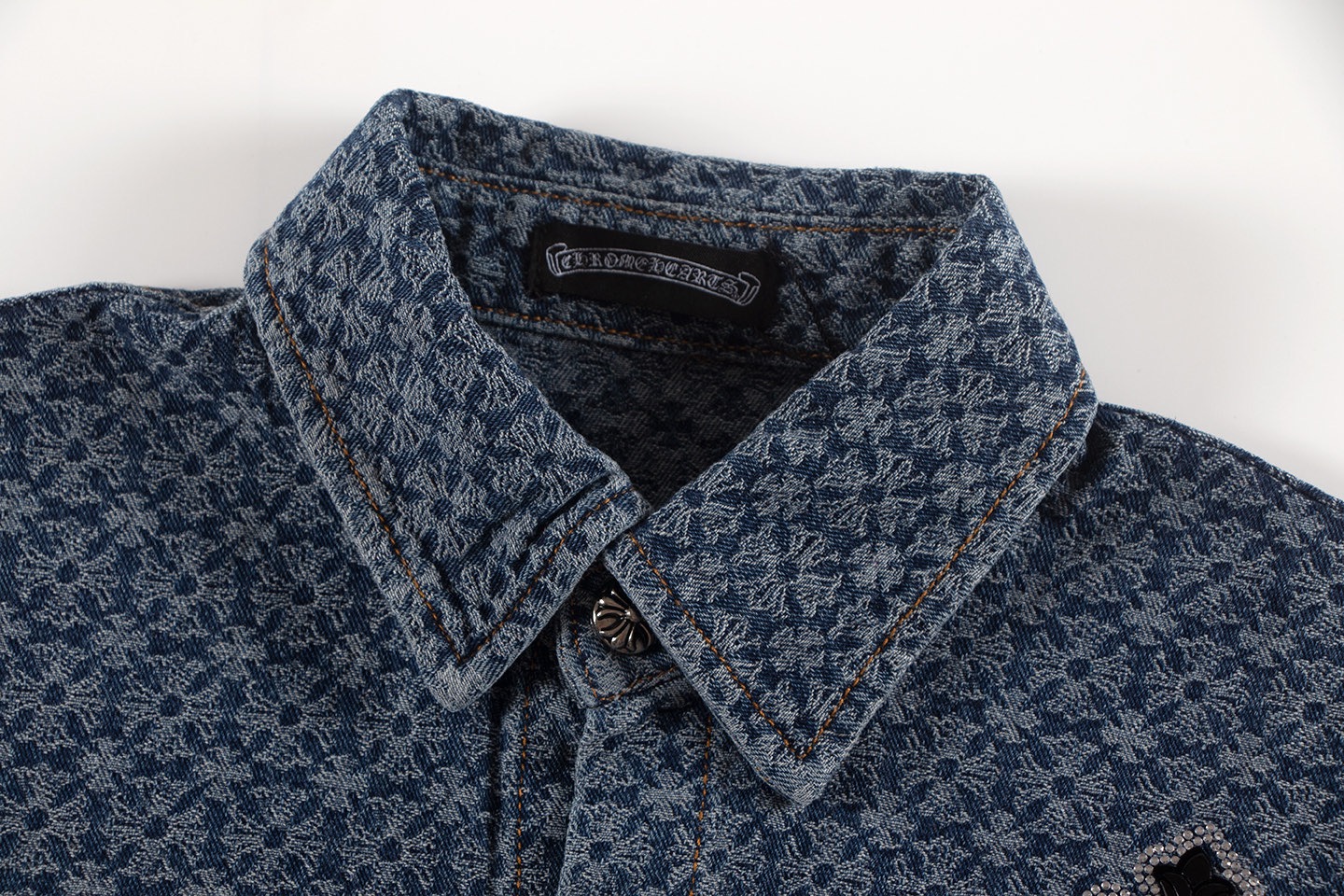 Chrome hearts 2025 jeans tee oversize