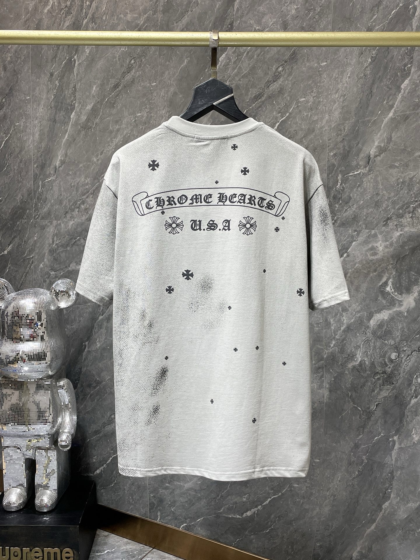 Chrome hearts 25ss antiqued metal tees