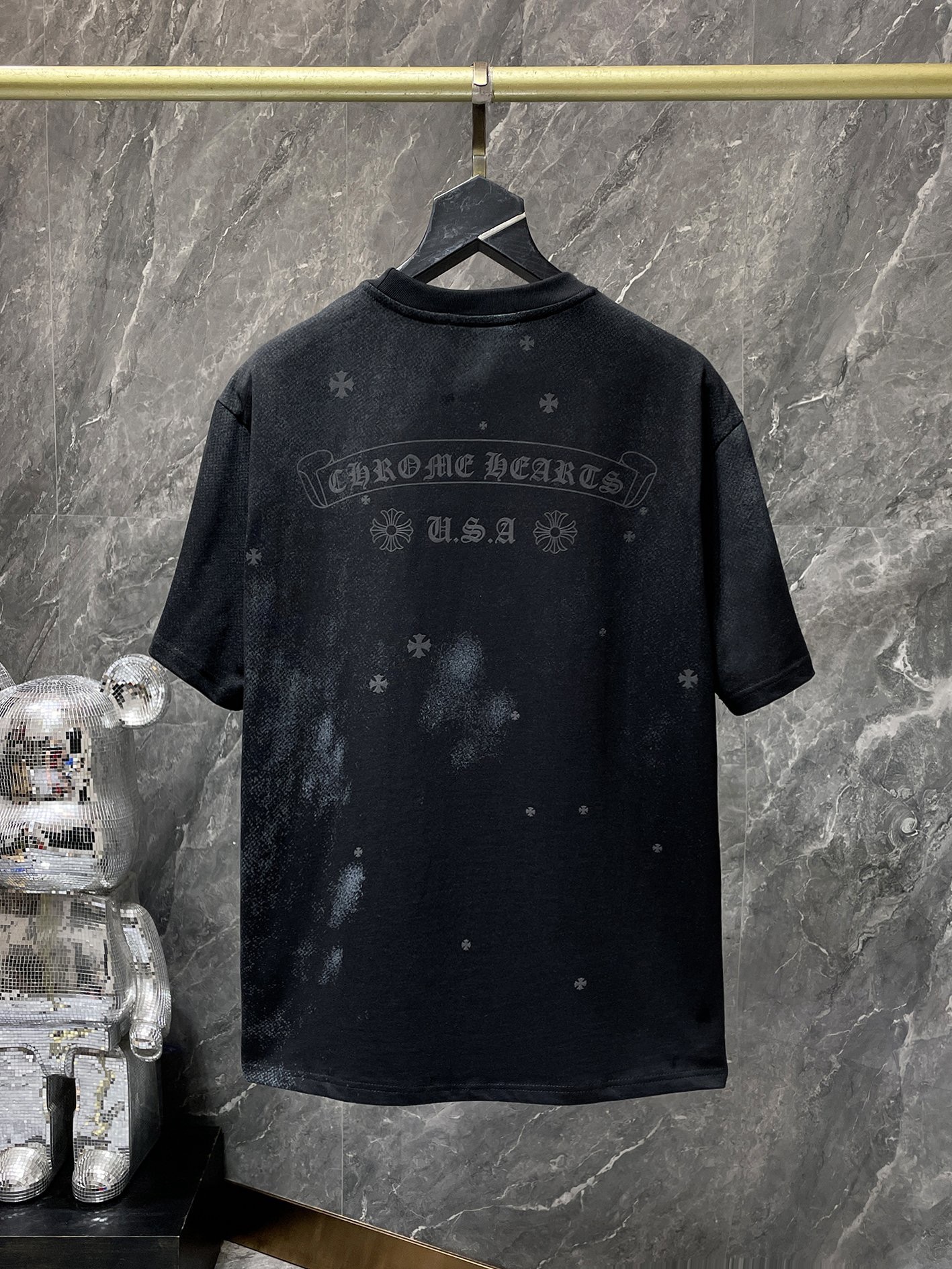 Chrome hearts 25ss antiqued metal tees
