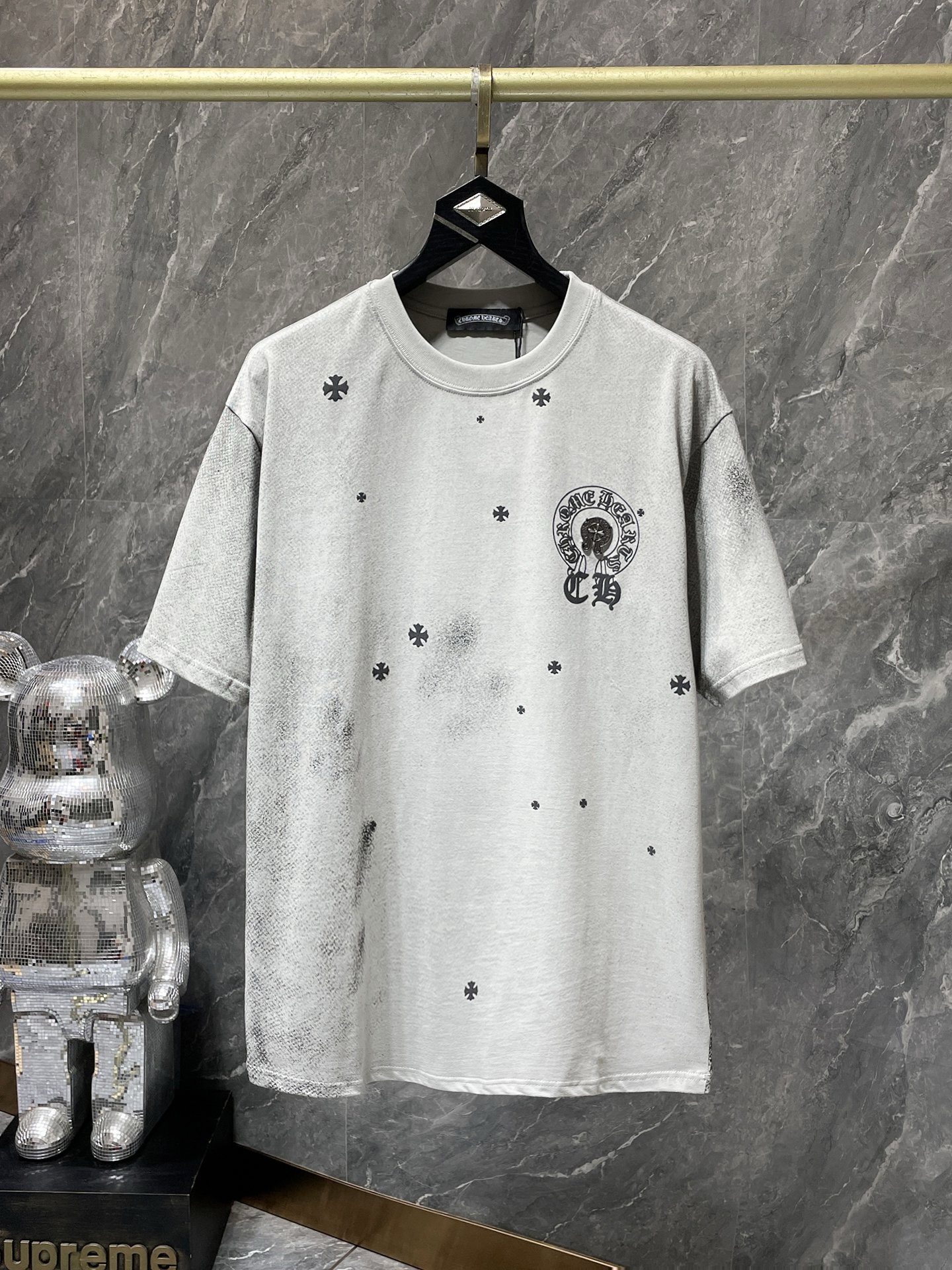Chrome hearts 25ss antiqued metal tees