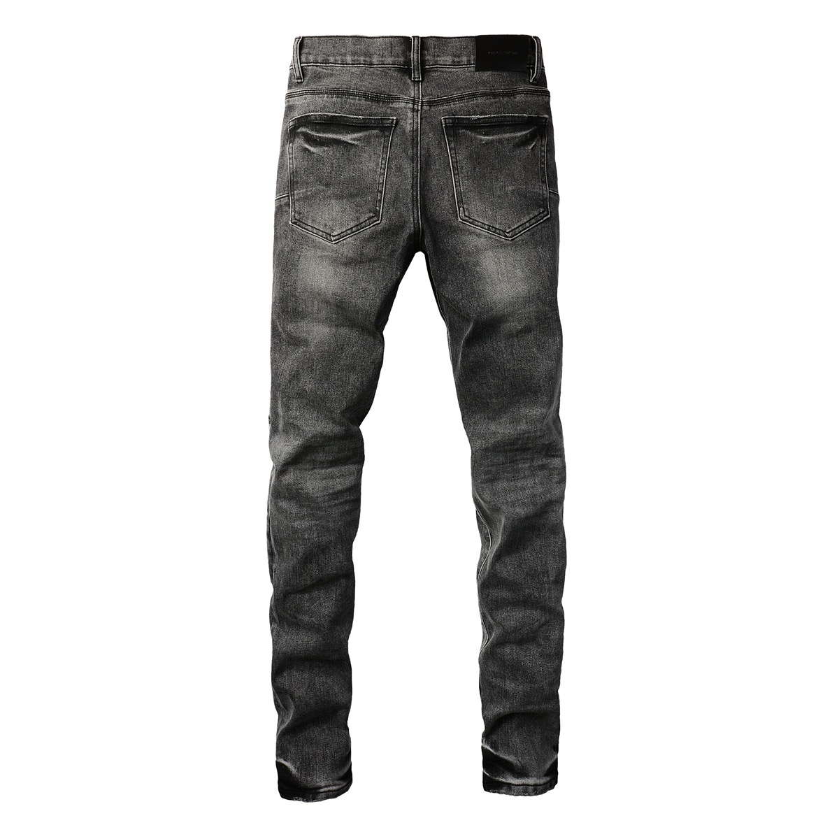 Purple Brand Black Patch jeans