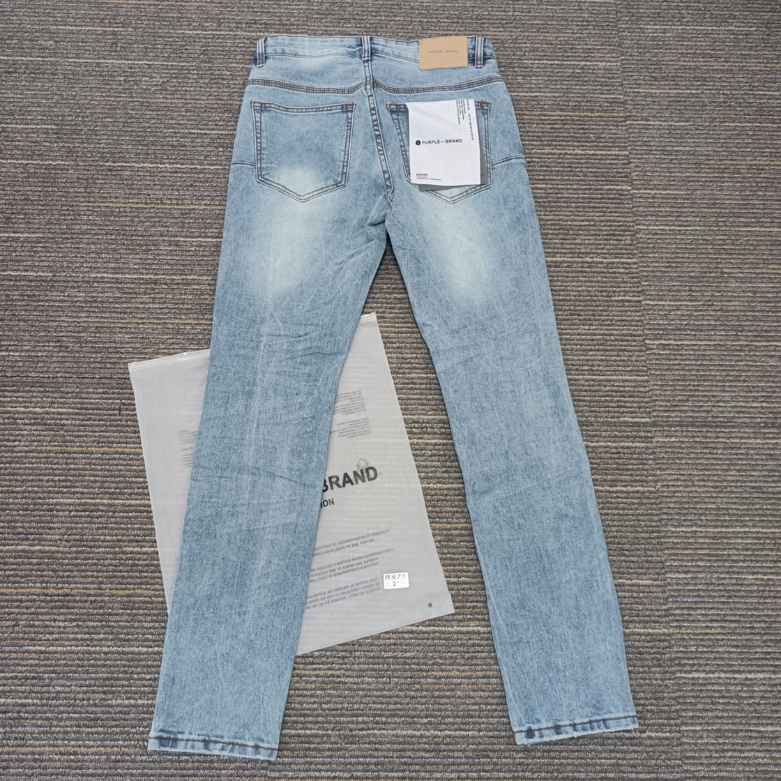 Purple Brand Big Hole Jeans Light Blue