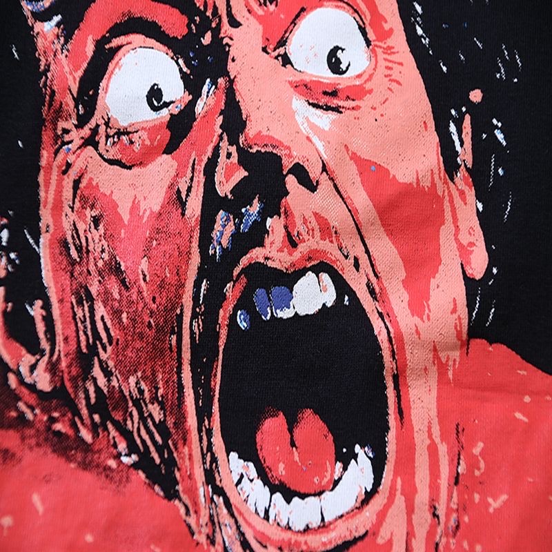 Hellstar washed black singer logo tee