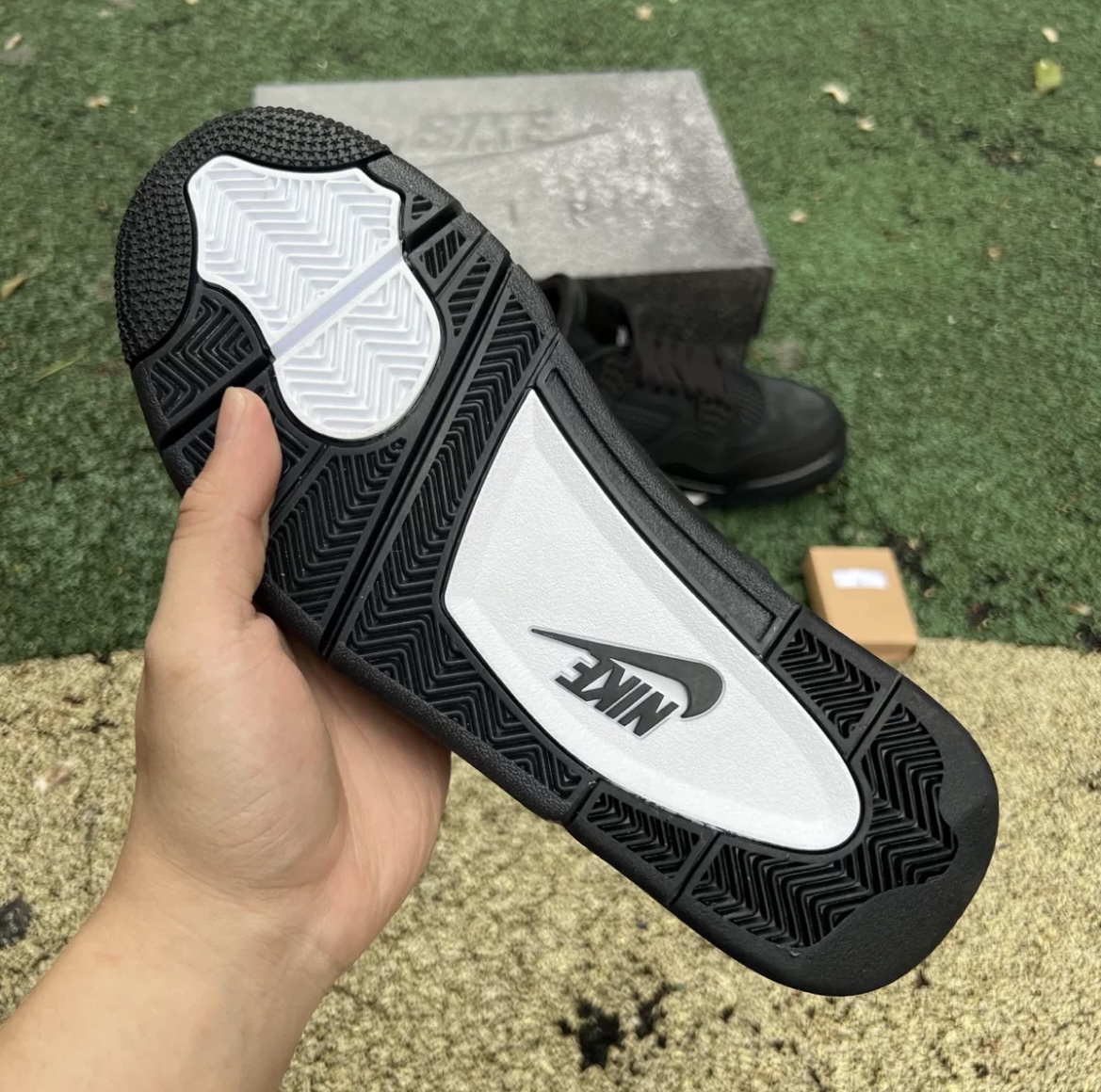 Nigel Sylvester & Air Jordan 4 Brick by Brick Black