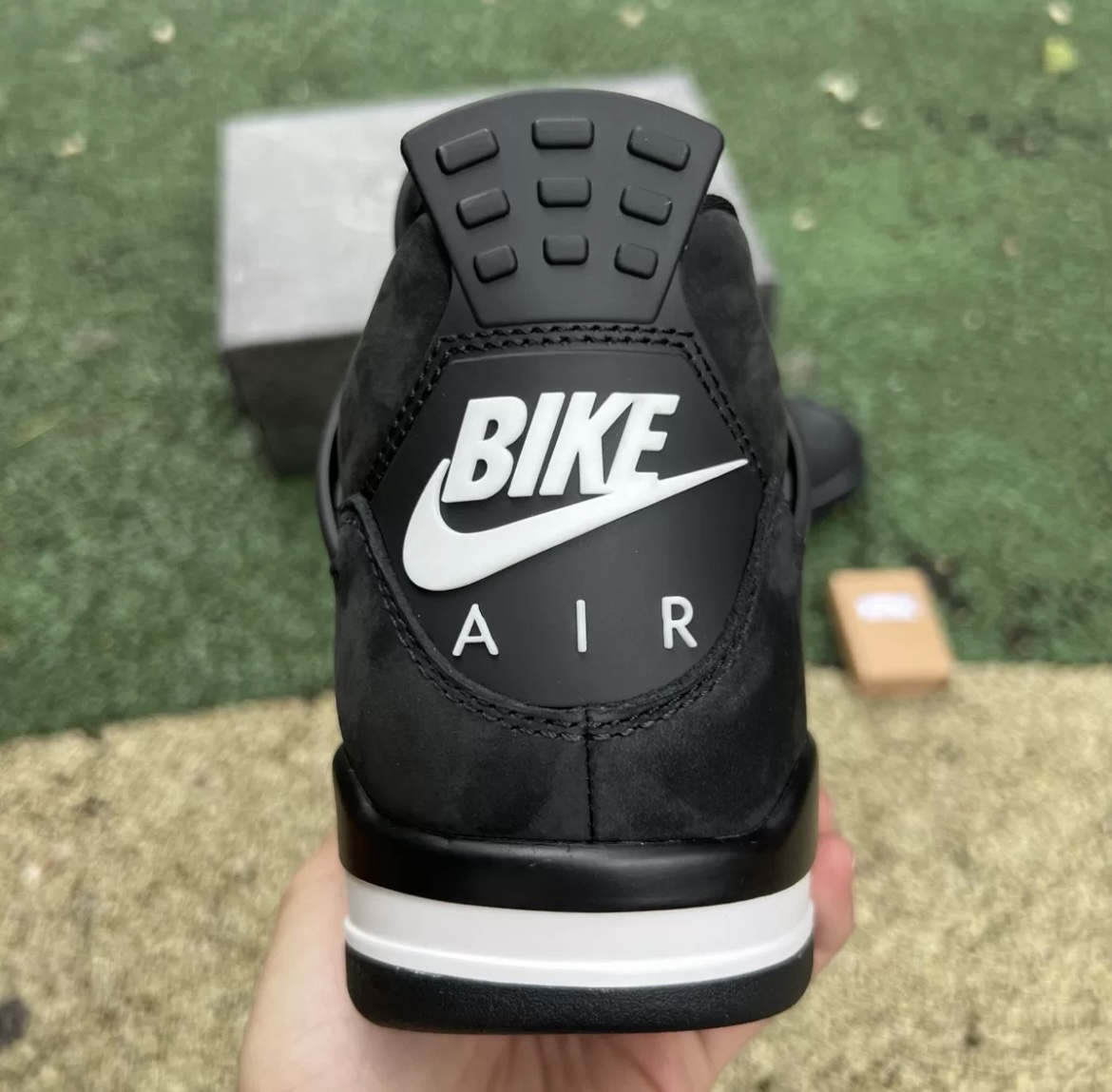 Nigel Sylvester & Air Jordan 4 Brick by Brick Black