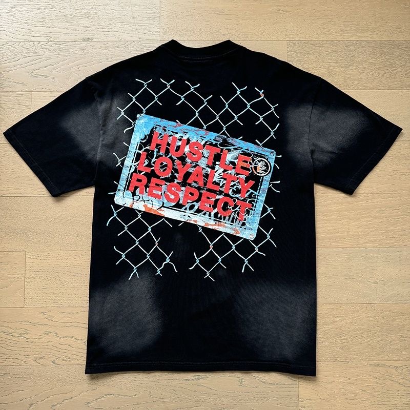 Hellstar Hand Print Tee Black