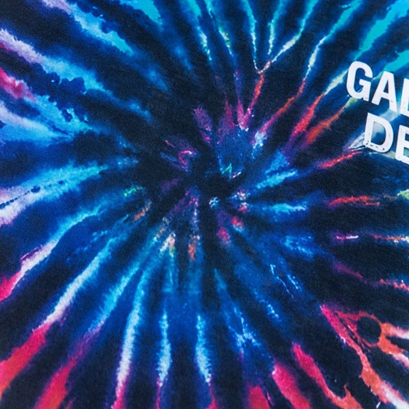 Gallery dept tie-dye blue mix red tee