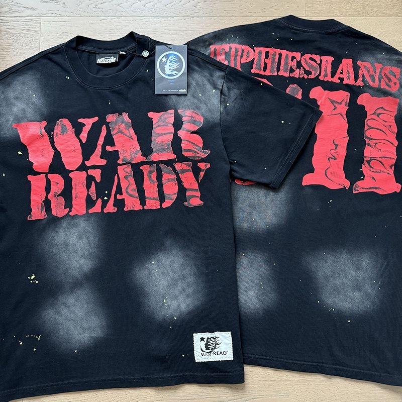 Hellstar War Ready T-shirt Black Color