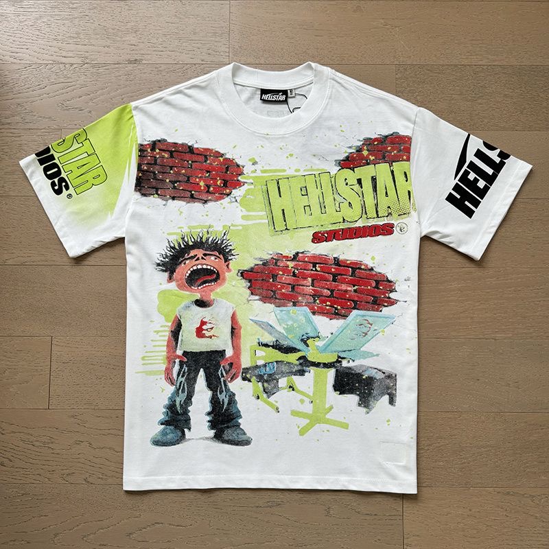 Hellstar Brick Wall T-shirt 2 Colors