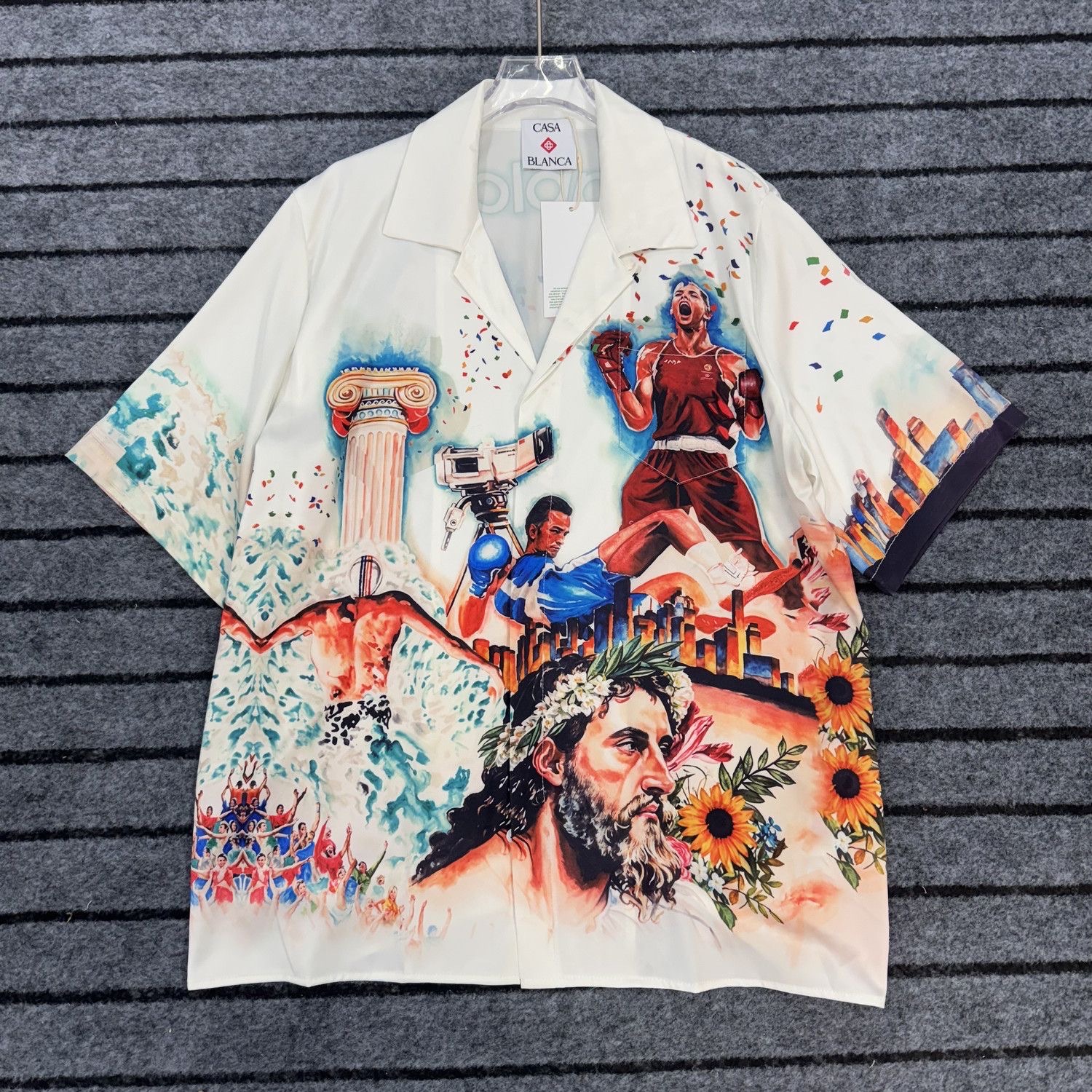 Casablanca 25ss Athens fight shirts