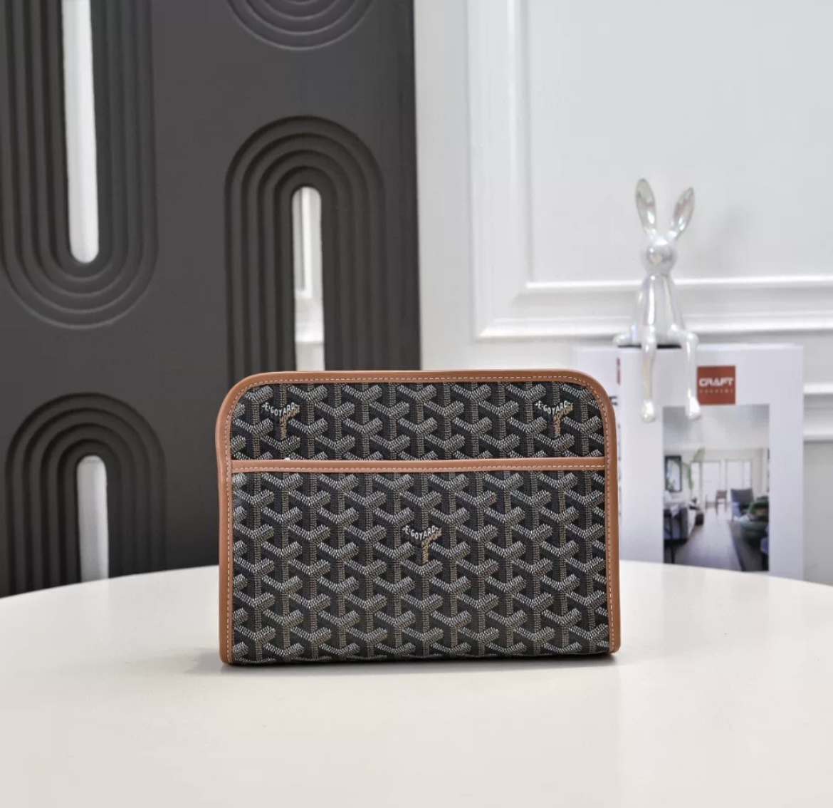 Goyard Messenger Bag Black & Brown Color