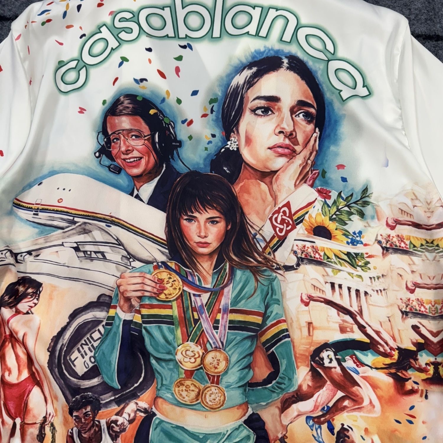 Casablanca 25ss Athens fight shirts