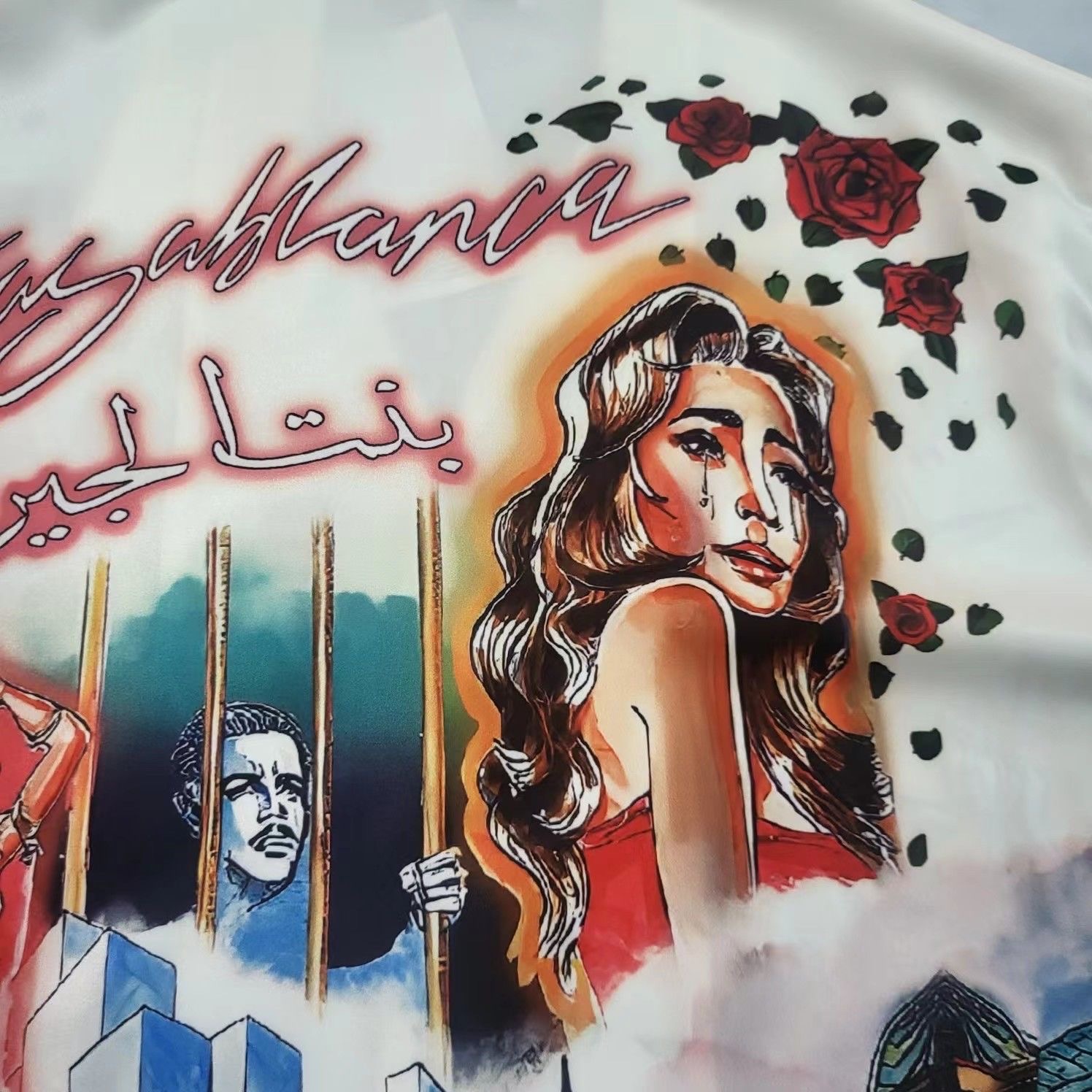 Casablanca vacation movie theater Hawaiian t shirt