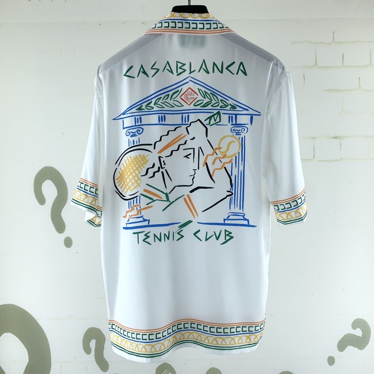 1:1 Best Casablanca portrait pattern shorts