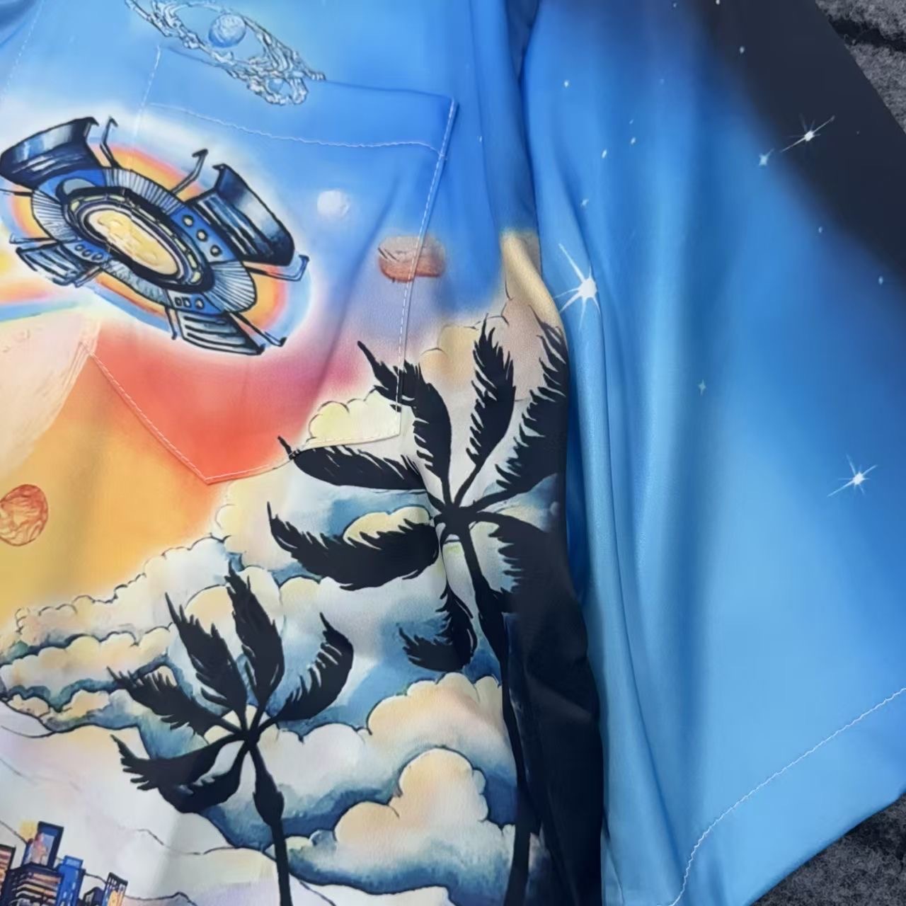 Casablanca 25ss Hawaiian vacation t shirt