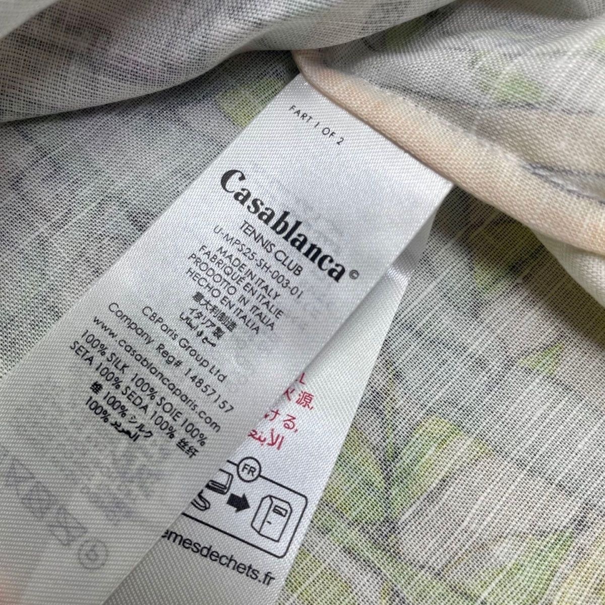 1:! Best Casablanca statue-shaped with shell pattern tshirt