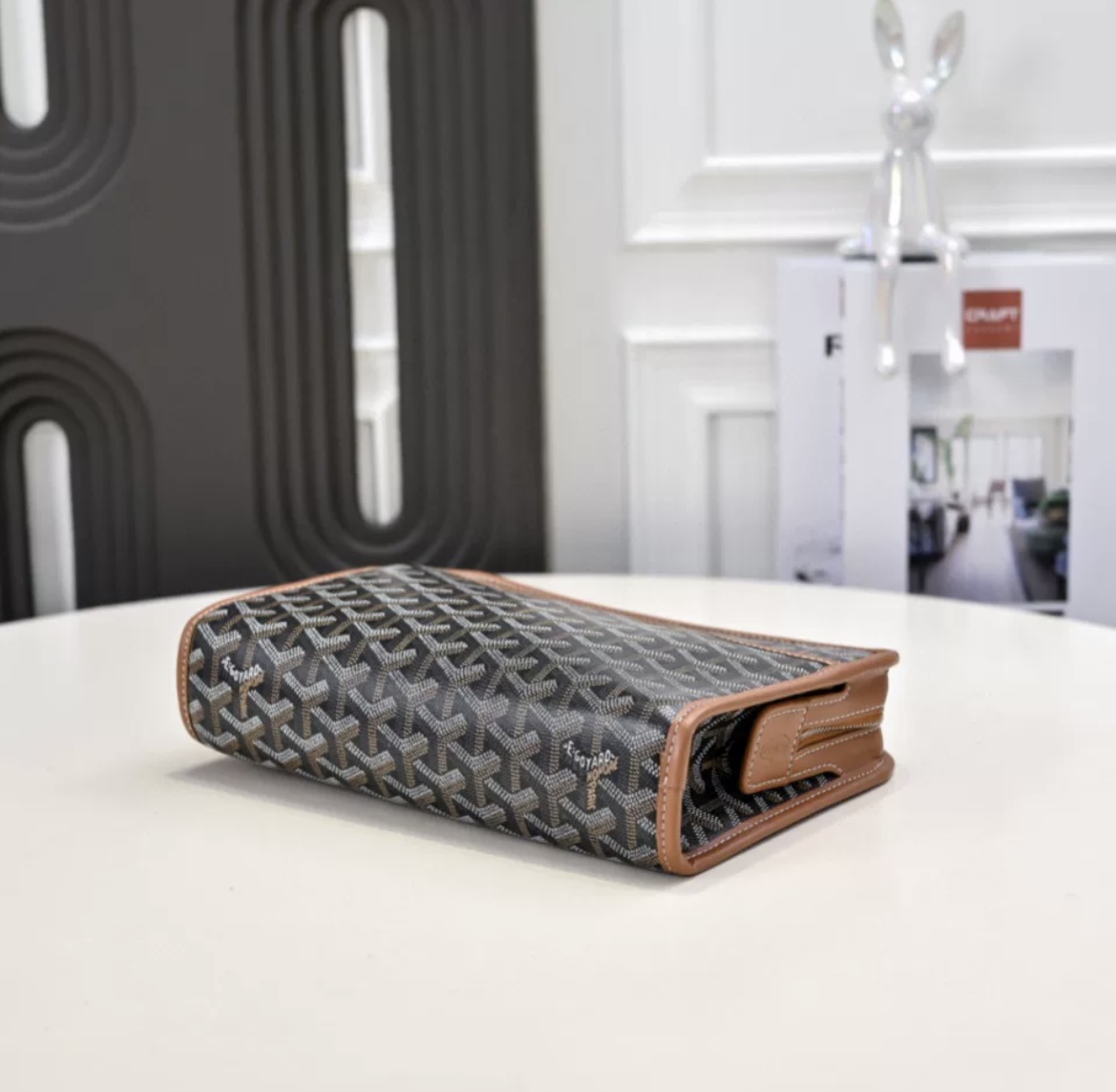 Goyard Messenger Bag Black & Brown Color