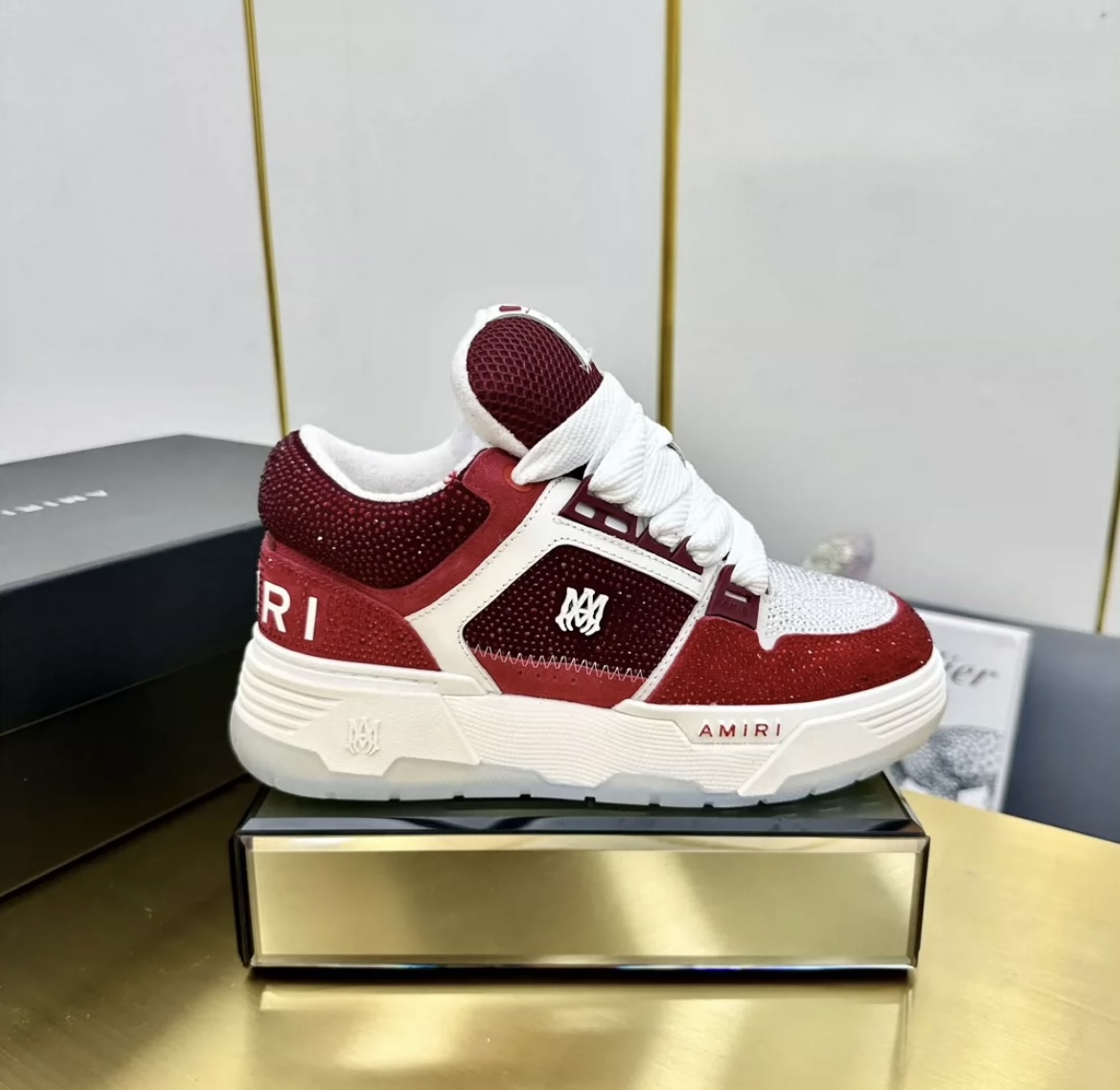 AMIRI Diamond Bread Shoes White &  Red